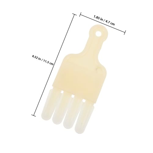 TOYANDONA 2pcs Beekeeping Jelly Digging Tool and Extractor Pen for Beehive Frame Maintenance, Outdoor Apiculture Supplies 4-Row Squeegee Design for Honey Collection