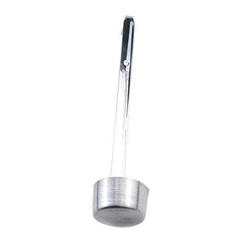 2pcs Stainless Steel Wine Dipper Long Handle Beer Pouring Ladle with Hook Ladle,50ml - size: 50ml