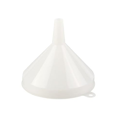 Restaurantware-Met Lux 16-ounce Plastic Funnel, 1 Plastic Funnel - Precise Spout, White Pouring Tool, Wide Spout, For Transferring Ingredients - size: 16 oz, style: Funnel