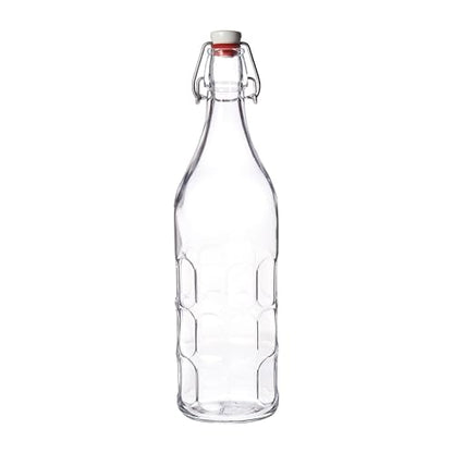 Bormioli Rocco Moresca Bottle, 33.75 oz, Clear, Twin