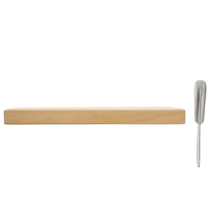 Pavilion Gift Company - Cherish Every Moment With Friends - 9" x 7" Serving Cheese Bread Wooden & Resin Board With Brushed Silver Spreader Knife Set Housewarming Hostess Host Charcuterie Friendship