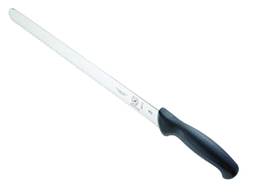 Mercer Culinary M23112 Millennia Black Handle, 12-Inch Wavy Edge, Slicer - size: 12", style: Wavy Edge Slicer