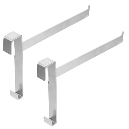 2pcs Stainless Metal Honeycomb Frame Holders Beekeeping Hive Stand Support Brackets for Full Frame Storage Rack Tool for Beekeeping Equipment