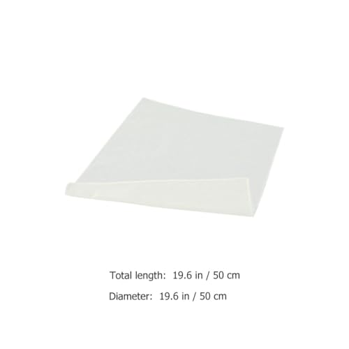 HOMSFOU 10pcs Unbleached Cheesecloth for Straining 20x20 Inch 100-grade Hemmed Cotton Muslin Cloth Reusable Washable Kitchen Supply for Cooking Butter Fruit Nut Milk Filtering
