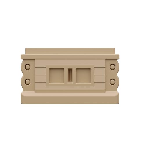 Apimaye Insulated 7 Frame NUC Assembled Medium Super Langstroth Sized Box for Bee Hives with Built in Latches and Handles