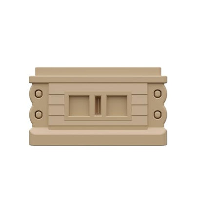 Apimaye Insulated 7 Frame NUC Assembled Medium Super Langstroth Sized Box for Bee Hives with Built in Latches and Handles