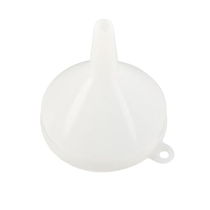 Restaurantware-Met Lux 8-ounce Plastic Funnel, 1 Plastic Funnel - Precise Spout, White Pouring Tool, Wide Spout, For Transferring Ingredients - size: 8 oz, style: Funnel