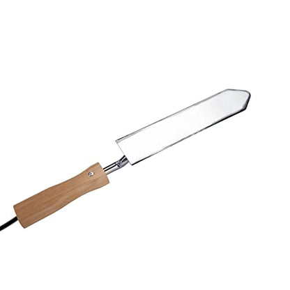 GLOGLOW Electric Honey Uncapping Hot Knife, 110V, Stainless Steel, Beekeeping Tool, 17.32 Inch, US Plug