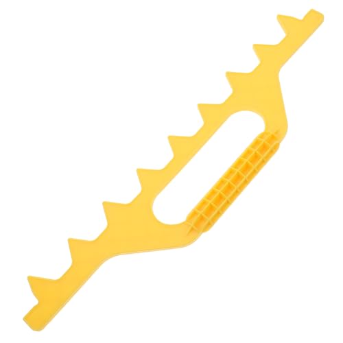 Beehive Frame Spacer Tool for Beekeeping Yellow Plastic Hive Spacer with 8 Frames and Bee Supplies