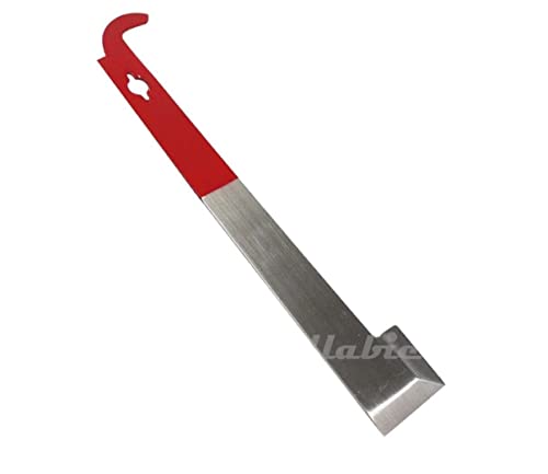 ARC-POWER Beekeeper J-Type J Shap Hive Tool Beekeeping Hook Equip Stainless Steel Scraper