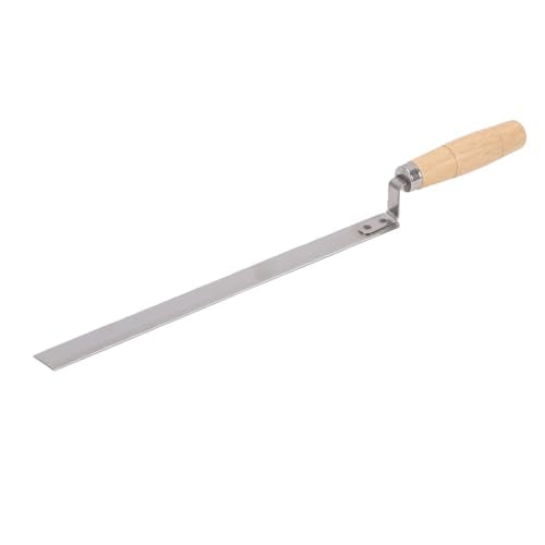 Haofy Honey Uncapping Knife Honey Extraction Tool Beekeeping Scraper 14.96 Inch with Wooden Handle for Beekeepers