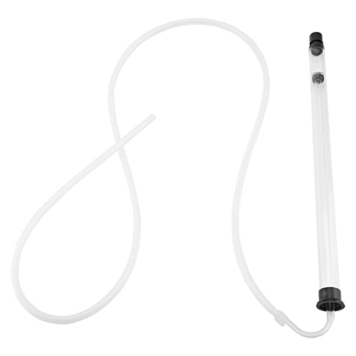 Auto Siphon, Plastic Siphon Wine Bottle Filler Racking Cane for Beer Wine Bucket Carboy Bottle with Tubing Plastic