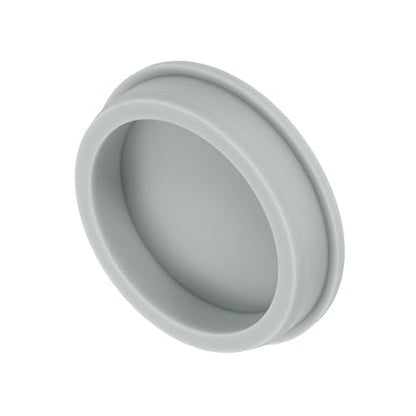 uxcell Silicone Rubber Plug, High Temp Round Hole Plug Waterproof Rubber Stopper Pipe End Caps Fit 71.3mm/2.81" for Bathtub Bottle Sealing, Grey - size: 71.3mm/2.81"