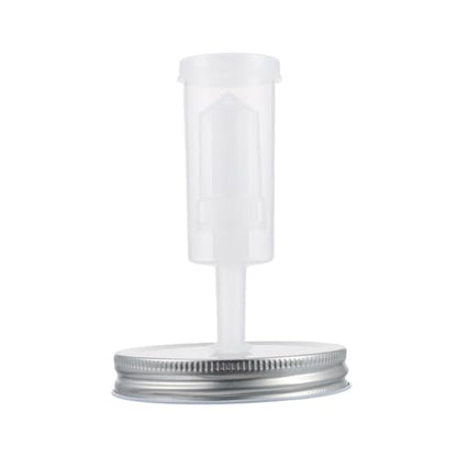 DECHOUS Fermenting Lid Kit for Wide Mouth Mason Jars 87mm Diameter with Airlock Fermenter Lid Fermenter Jar Supplies for Home Kitchen Canning Random Color