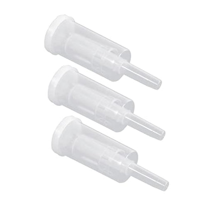 3Sets Non Return Exhaust Valves for Home Fermentation One Way Airlocks with Stoppers for Beer and Wine Brewing and Safe Material