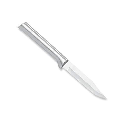 Rada Cutlery Regular Paring Knife (R101), 3.25" Stainless Steel Blade, Silver Handle - color: Silver