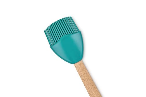 Le Creuset Silicone Signature Basting Brush, Riviera - color: Riviera
