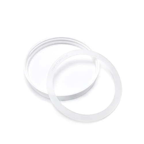 Fermentaholics Silicone Gasket For Standard 110 MM Gallon Lid – Airtight Seal For Storage and Fermentation 4pk