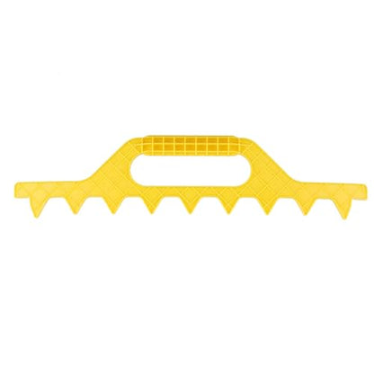Bee Hive Frame Spacing Tool, Adjustable Plastic Beekeeping Spacer for 7 8 9 Frame Boxes for Proper Frame Spacing, Honeycomb Organization & Easy Honey Extraction (Yellow 8 Box) - color: Yellow 8 box