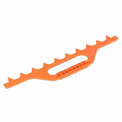 Yctze Bee Frame Spacing Tool, 9-Frame Spacer Beekeeping Accessories for Efficient Management (Orange 9 Box)