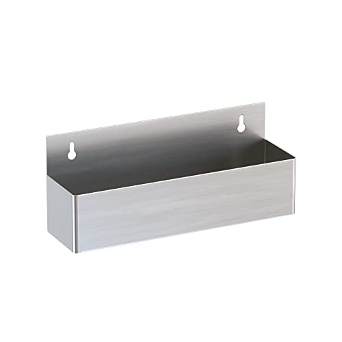 Stainless Steel Single Tier Speed Rail, Liquor Rack, Speed Rack, Bottle Holder - 15 Inch - size: 15 Inch, style: Single Tier
