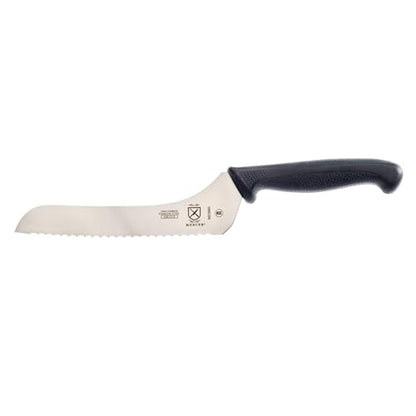 Mercer Culinary Millennia Black Handle Offset Bread Knife, 7-Inch - style: Offset Bread Knife 7-Inch