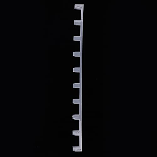 GLOGLOW Beekeeping Tools Spacers Plastic Beekeeping Tools 36.7cm Frame Clips with Shelves for 10 Pack Beehive Frame Nan