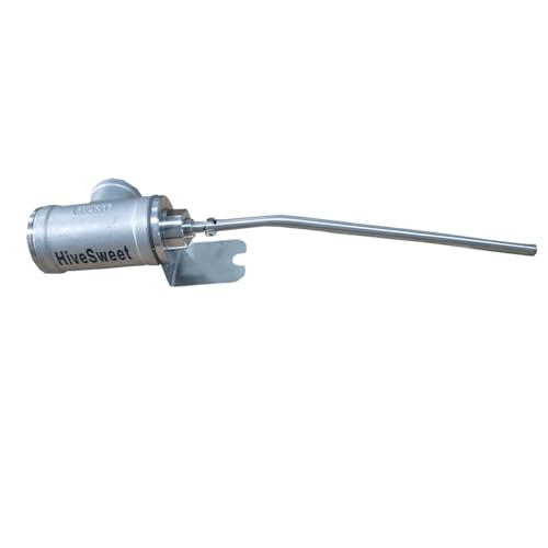 Honey Bottling Valve Honey Gate Valve NPT 1 Thread Stainless Steel Dripless Honey Bottling Beekeeping Extractor Bottling Equipment Honey Bottling Pail