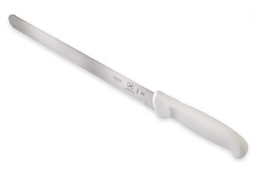 Mercer Culinary Ultimate White 10" Wavy Edge Slicer Knife - style: Wavy Edge Slicer Knife 10 Inch
