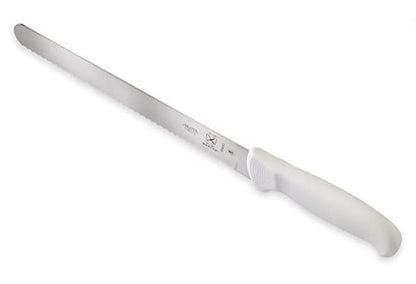 Mercer Culinary Ultimate White 10" Wavy Edge Slicer Knife - style: Wavy Edge Slicer Knife 10 Inch
