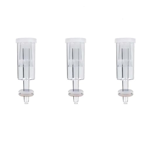 3-Piece Airlock for Fermentation with Silicone Grommets, Airlocks Kit For Preserving, Brewing, Making Wine joyful(Clear Grommet) - size: Clear Grommet