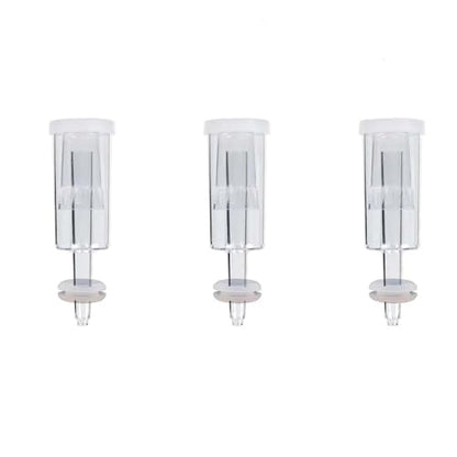 Brewing Equipment 3-Piece Airlock for Fermentation with Silicone Grommets, Airlocks Kit for Preserving, Brewing, Making Wine, Fermenting Brewing Equipment(Clear Grommet) - color: Clear Grommet
