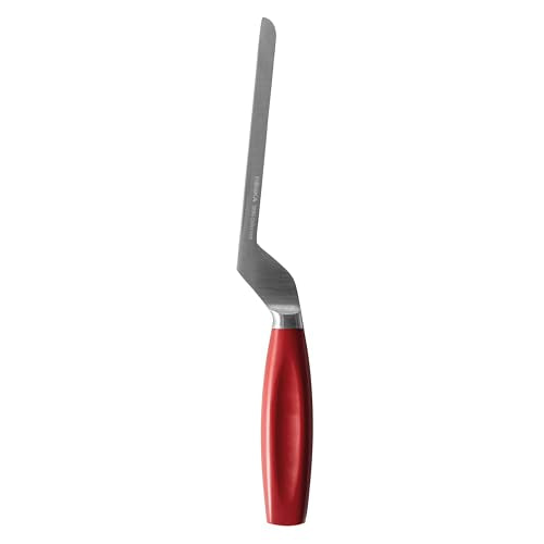 BOSKA Premium Soft Cheese Knife Red - Professional Cheese Cutter - 140 Mm - Cheese Knife - Full Tang - for Soft Cheese - Premium Quality - HACCP Knife - 1896 Collection - color: Red, size: Soft knife