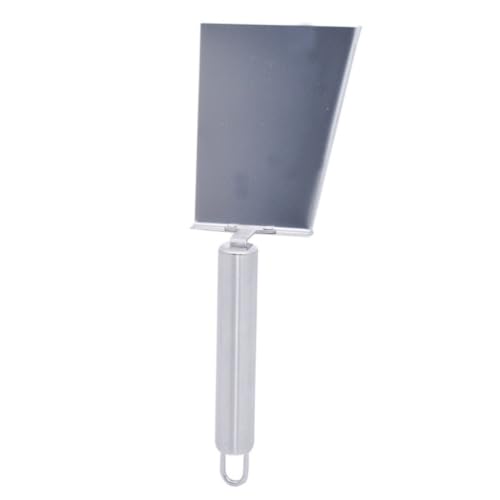 Yardwe Hive Scraper Shovel Convenient Storage Stainless Steel for Beekeeping for Efficient Cleaning, Sturdy Silver Honey Tool Bee Case Maintenance