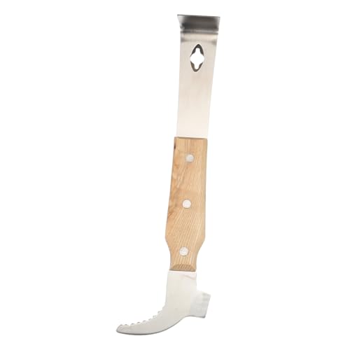 Toyvian Beehive Scraper Tool with Handle Hive Frame Lifter Cleaner Essential Beekeeping Supply for Easy Hive Maintenance and Frame Separation