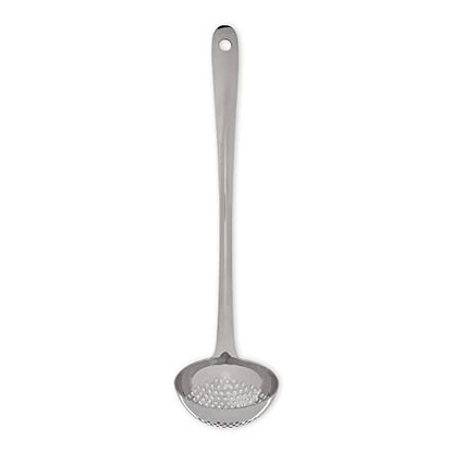 RSVP International Endurance Kitchen Collection Pierced Straining Tools, Ladle, 18/8 Stainless Steel - size: Ladle