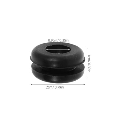 5pcs Rubber Sealer Ring - Airlock Hole Grommet - Fermentation Lid Seal/Mason Jar Airlock Grommet - Ideal for Party Brewing, Homebrewing