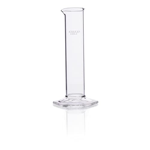 Kimble 20058-38375 Hydrometer Cylinder, Borosilicate Glass, 340mL