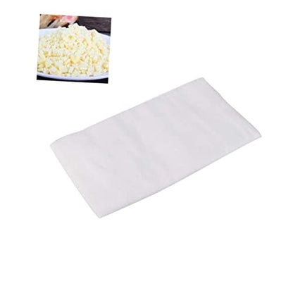 IMIKEYA 3pcs Unbleached Cotton Cheesecloth Fabric Fine Mesh Strainer for Cooking Baking - color: Whitex3pcs, size: Size 4x3pcs