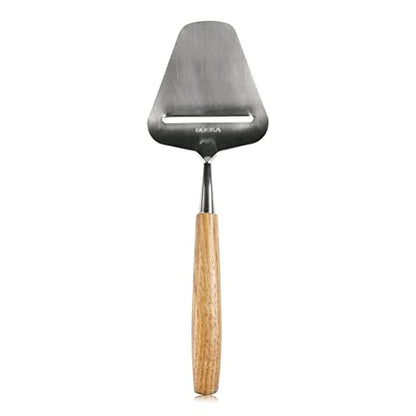 Boska Holland Cheese Slicer and Plane w. European Oak Wood Handle, Flex Steel Blade, 10 Year Guarantee, Life Collection - style: Cheese Slicer - Retail Package