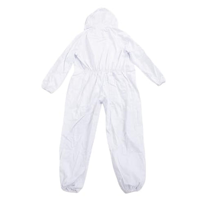 Bee Suit for Honey Harvesting Breathable Nylon Full Body Coverage Detachable Ventilated Hood Lightweight 0.91kg 175-180cm Height Suitable Men Women Beekeeping Apiary Farming
