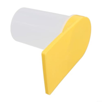 Bee waterser Feeder for Beekeeping, Clear Plastic Hive Entrance Drinking Box, Lightweight & Easy Clean waters Supply Tool for Bees, 5.98x5.2x2.76 Inch