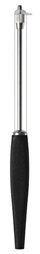 Linden Sweden Cheese Cutter - Double Stainless Steel Wire Design to Cut Thick or Thin Slices - Cheese Slicer with ABS Handle - 9¼” Length - Black - color: Black, size: 9.3"