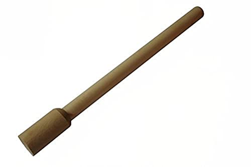 Straight Maple Wood Cabbage Stomper for Sauerkraut and More … Made In USA