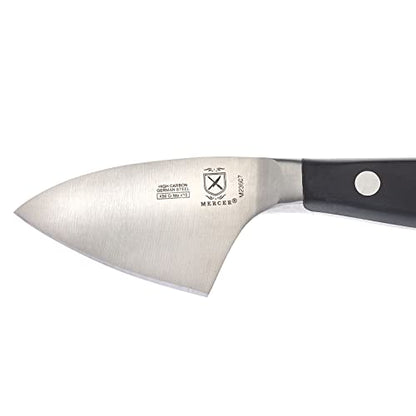 Mercer Culinary Renaissance Parmesan Cheese Knife, 2.75-Inch - color: Black Handle, size: 2.75-Inch Parmesan Cheese Knife