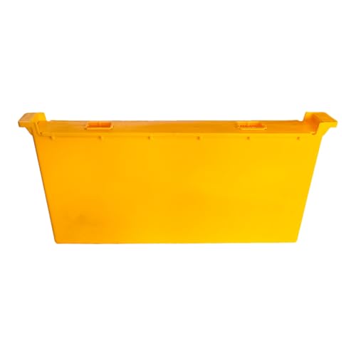 Beehive Frame Feeder 3.5L Bee Feeding Tool | Beekeeping Water Dispenser for Beekeeping, Apiary, Beehive, Hive, Honey, Feeding, Food - color: Yellow