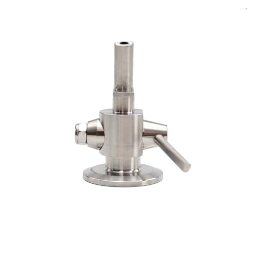 Home Brewing Tri Clamp 1.5" Sampling Valve with Coil Defoamer SS304 Brewing Sampling Valve Coil for Conical Fermenter Accessories Brewing Accessories(Single Valve 320g) - color: Single Valve 320g