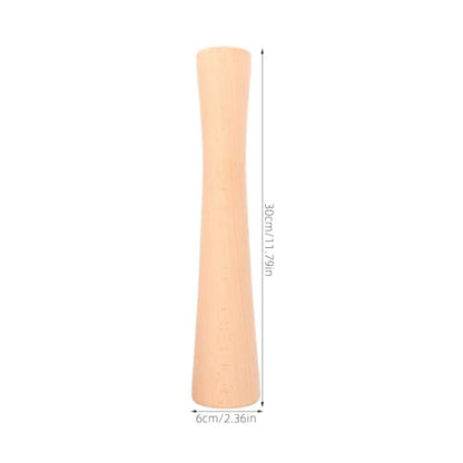 Sauerkraut Pounder for Mason Jars Wooden Pickle Stick Vegetable Fermentation Tamper Sauerkraut Crusher Masher Tool For Grinding Crushing