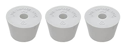 Home Brew Ohio #7.5 Drilled Rubber Stopper Set of 3