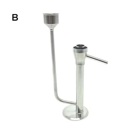 Moonlight Distiller Parrot - 275mm Stainless Steel Fermentation Kit, Homebrew Alcohol Distilling Equipment 1pc(B) - size: B